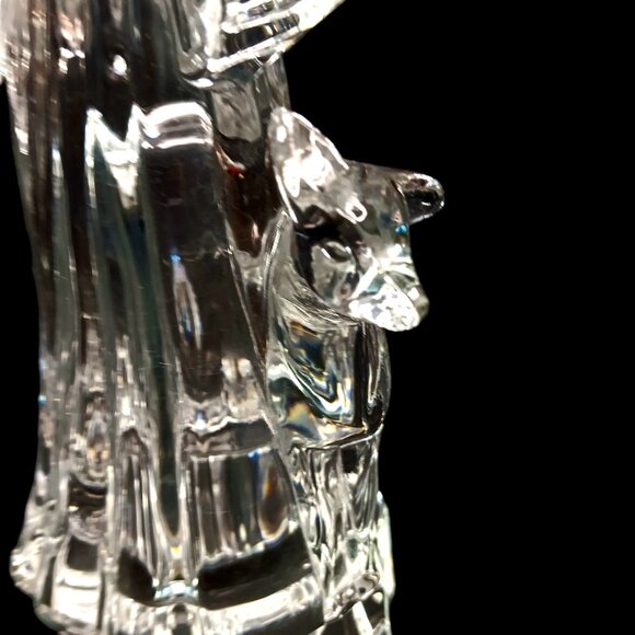 Mikasa Lead Crystal Angel Figurine “Angelic Harmony” Germany 7" - Picture 13 of 13